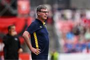 23 May 2025; St Patrick's Athletic manager Stephen Kenny during the SSE Airtricity Men's Premier Division match between St Patrick's Athletic and Waterford at Richmond Park in Dublin. Photo by Seb Daly/Sportsfile
