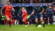 23 May 2025; Jad Hakiki of Sligo Rovers in action against JJ Lunney of Shelbourne during the SSE Airtricity Men's Premier Division match between Shelbourne and Sligo Rovers at Tolka Park in Dublin. Photo by Piaras Ó Mídheach/Sportsfile