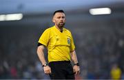 23 May 2025; Referee Declan Toland during the SSE Airtricity Men's Premier Division match between Drogheda United and Bohemians at Sullivan & Lambe Park in Drogheda, Louth. Photo by Shauna Clinton/Sportsfile