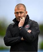 23 May 2025; Bohemians manager Alan Reynolds during the SSE Airtricity Men's Premier Division match between Drogheda United and Bohemians at Sullivan & Lambe Park in Drogheda, Louth. Photo by Shauna Clinton/Sportsfile