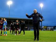 23 May 2025; Galway United manager John Caulfield after his side's victory in the SSE Airtricity Men's Premier Division match between Galway United and Cork City at Eamonn Deacy Park in Galway. Photo by Thomas Flinkow/Sportsfile