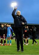 23 May 2025; Galway United manager John Caulfield after his side's victory in the SSE Airtricity Men's Premier Division match between Galway United and Cork City at Eamonn Deacy Park in Galway. Photo by Thomas Flinkow/Sportsfile
