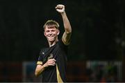 23 May 2025; Conan Noonan of Waterford after the SSE Airtricity Men's Premier Division match between St Patrick's Athletic and Waterford at Richmond Park in Dublin. Photo by Seb Daly/Sportsfile