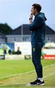23 May 2025; Cork City manager Ger Nash during the SSE Airtricity Men's Premier Division match between Galway United and Cork City at Eamonn Deacy Park in Galway. Photo by Thomas Flinkow/Sportsfile
