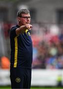 23 May 2025; St Patrick's Athletic manager Stephen Kenny during the SSE Airtricity Men's Premier Division match between St Patrick's Athletic and Waterford at Richmond Park in Dublin. Photo by Seb Daly/Sportsfile
