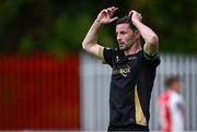 23 May 2025; Padraig Amond of Waterford during the SSE Airtricity Men's Premier Division match between St Patrick's Athletic and Waterford at Richmond Park in Dublin. Photo by Seb Daly/Sportsfile