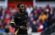 23 May 2025; James Olayinka of Waterford during the SSE Airtricity Men's Premier Division match between St Patrick's Athletic and Waterford at Richmond Park in Dublin. Photo by Seb Daly/Sportsfile