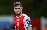 23 May 2025; Barry Baggley of St Patrick's Athletic during the SSE Airtricity Men's Premier Division match between St Patrick's Athletic and Waterford at Richmond Park in Dublin. Photo by Seb Daly/Sportsfile
