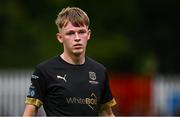 23 May 2025; Conan Noonan of Waterford during the SSE Airtricity Men's Premier Division match between St Patrick's Athletic and Waterford at Richmond Park in Dublin. Photo by Seb Daly/Sportsfile
