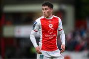 23 May 2025; Kian Leavy of St Patrick's Athletic during the SSE Airtricity Men's Premier Division match between St Patrick's Athletic and Waterford at Richmond Park in Dublin. Photo by Seb Daly/Sportsfile