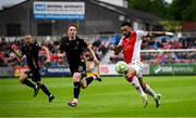 23 May 2025; Jake Mulraney of St Patrick's Athletic during the SSE Airtricity Men's Premier Division match between St Patrick's Athletic and Waterford at Richmond Park in Dublin. Photo by Seb Daly/Sportsfile