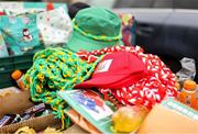 24 May 2025; Merchandise is seen before the GAA Football All-Ireland Senior Championship Round 1 match between Meath and Cork at Páirc Tailteann in Navan, Meath. Photo by Thomas Flinkow/Sportsfile