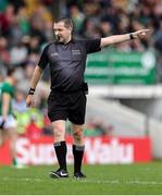 24 May 2025; Referee Noel Mooney during the GAA Football All-Ireland Senior Championship Round 1 match between Meath and Cork at Páirc Tailteann in Navan, Meath. Photo by Thomas Flinkow/Sportsfile