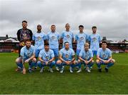 24 May 2025; North End United team photo before the FAI Junior Cup final match between Fairview Rangers and North End United at Turner's Cross in Cork. Photo by Tom Beary/Sportsfile
