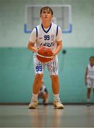 24 May 2025; Peter Butler of Oranmore-Maree, Galway, in action during the  Basketball U13 Boys match between Oranmore-Maree, Galway, and Castleisland, Kerry, on day one of the Cairn Community Games Multi-Sports Finals 2025 at Gormanston Park in Meath. Photo by Shauna Clinton/Sportsfile