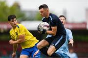 24 May 2025; Fairview Rangers goalkeeper Josh McCarthy makes a save during the FAI Junior Cup final match between Fairview Rangers and North End United at Turner's Cross in Cork. Photo by Tom Beary/Sportsfile