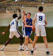 24 May 2025; Action during the Basketball U16 Boys match between Malahide, Dublin, and St Patricks, Cavan, on day one of the Cairn Community Games Multi-Sports Finals 2025 at Gormanston Park in Meath. Photo by Shauna Clinton/Sportsfile