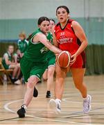 24 May 2025; Action during the Basketball U16 Girls match between Castleisland, Kerry, and Bunninadden, Sligo, on day one of the Cairn Community Games Multi-Sports Finals 2025 at Gormanston Park in Meath. Photo by Shauna Clinton/Sportsfile