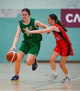 24 May 2025; Action during the Basketball U16 Girls match between Castleisland, Kerry, and Bunninadden, Sligo, on day one of the Cairn Community Games Multi-Sports Finals 2025 at Gormanston Park in Meath. Photo by Shauna Clinton/Sportsfile