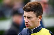24 May 2025; Jockey Oisin Murphy before the Weatherbys Ireland Greenlands Stakes during day two of the Tattersalls Irish Guineas Festival at The Curragh Racecourse in Kildare. Photo by Seb Daly/Sportsfile