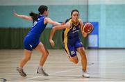 24 May 2025; Action during the Basketball U16 Girls match between Malahide, Dublin and Donaghmoyne, Monaghan, on day one of the Cairn Community Games Multi-Sports Finals 2025 at Gormanston Park in Meath. Photo by Shauna Clinton/Sportsfile