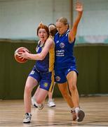 24 May 2025; Action during the Basketball U16 Girls match between Malahide, Dublin and Donaghmoyne, Monaghan, on day one of the Cairn Community Games Multi-Sports Finals 2025 at Gormanston Park in Meath. Photo by Shauna Clinton/Sportsfile