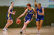 24 May 2025; Action during the Basketball U16 Girls match between Malahide, Dublin and Donaghmoyne, Monaghan, on day one of the Cairn Community Games Multi-Sports Finals 2025 at Gormanston Park in Meath. Photo by Shauna Clinton/Sportsfile