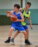 24 May 2025; Action during the Basketball U13 Boys match between Navan Road, Dublin, and Lurgan, Cavan, on day one of the Cairn Community Games Multi-Sports Finals 2025 at Gormanston Park in Meath. Photo by Shauna Clinton/Sportsfile