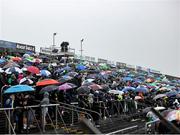 24 May 2025; Spectators during the GAA Football All-Ireland Senior Championship Round 1 match between Meath and Cork at Páirc Tailteann in Navan, Meath. Photo by Thomas Flinkow/Sportsfile