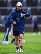 24 May 2025; Galway manager Kenneth Burke before the Electric Ireland Leinster GAA Hurling Minor Championship final match between Kilkenny and Galway at Laois Hire O'Moore Park in Portlaoise, Laois. Photo by Tyler Miller/Sportsfile