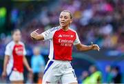 24 May 2025; Katie McCabe of Arsenal during the UEFA Women's Champions League final match between Arsenal and Barcelona at Estádio José Alvalade in Lisbon, Portugal. Photo by Daniela Porcelli /Sportsfile