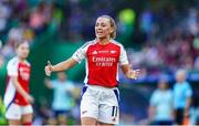 24 May 2025; Katie McCabe of Arsenal during the UEFA Women's Champions League final match between Arsenal and Barcelona at Estádio José Alvalade in Lisbon, Portugal. Photo by Daniela Porcelli /Sportsfile