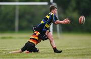 24 May 2025; Action during the X Rugby 7s Boys match between Clara, Offaly, and Coolera, Sligo during day one of the Cairn Community Games Multi-Sports Finals 2025 at Gormanston Park in Meath. Photo by Shauna Clinton/Sportsfile