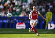 24 May 2025; Katie McCabe of Arsenal during the UEFA Women's Champions League final match between Arsenal and Barcelona at Estádio José Alvalade in Lisbon, Portugal. Photo by Pedro Loureiro/Sportsfile