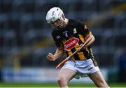 24 May 2025; Ollie O'Donovan of Kilkenny celebrates scoring a point during the Electric Ireland Leinster GAA Hurling Minor Championship final match between Kilkenny and Galway at Laois Hire O'Moore Park in Portlaoise, Laois. Photo by Tyler Miller/Sportsfile