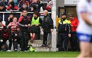 24 May 2025; Louth manager Ger Brennan on the sideline during the GAA Football All-Ireland Senior Championship Round 1 match between Louth and Monaghan at Cedral St Conleth's in Newbridge, Kildare. Photo by Piaras Ó Mídheach/Sportsfile