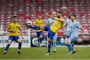 24 May 2025; Alan Rhodes of North End United during the FAI Junior Cup final match between Fairview Rangers and North End United at Turner's Cross in Cork. Photo by Tom Beary/Sportsfile
