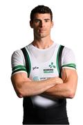 24 May 2025; Rowing Ireland High Performance Athletes 2025 during a portrait session at the National Rowing Centre in Farran Woods, Cork. Pictured is Philip Doyle of Belfast Boat Club. Photo by Tom Beary/Sportsfile
