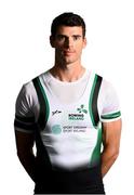 24 May 2025; Rowing Ireland High Performance Athletes 2025 during a portrait session at the National Rowing Centre in Farran Woods, Cork. Pictured is Philip Doyle of Belfast Boat Club. Photo by Tom Beary/Sportsfile