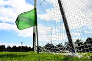 25 May 2025; An umpires flag is seen before the Leinster GAA Hurling Senior Championship Round 5 match between Dublin and Galway at Parnell Park in Dublin. Photo by Tyler Miller/Sportsfile