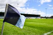 25 May 2025; A general view of a sideline flag before the Leinster GAA Hurling Senior Championship Round 5 match between Dublin and Galway at Parnell Park in Dublin. Photo by Tyler Miller/Sportsfile