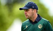 25 May 2025; Andrew McBrine of Ireland during match three of the One Day International Series between Ireland and the West Indies at Castle Avenue Cricket Ground in Dublin. Photo by Seb Daly/Sportsfile