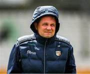 25 May 2025; Antrim manager Davy Fitzgerald before the Leinster GAA Hurling Senior Championship Round 5 match between Offaly and Antrim at Glenisk O’Connor Park in Tullamore, Offaly. Photo by Michael P Ryan/Sportsfile