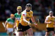 25 May 2025; Ryan McCambridge of Antrim during the Leinster GAA Hurling Senior Championship Round 5 match between Offaly and Antrim at Glenisk O’Connor Park in Tullamore, Offaly. Photo by Michael P Ryan/Sportsfile