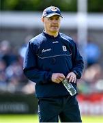 25 May 2025; Galway manager Micheál Donoghue before the Leinster GAA Hurling Senior Championship Round 5 match between Dublin and Galway at Parnell Park in Dublin. Photo by Tyler Miller/Sportsfile