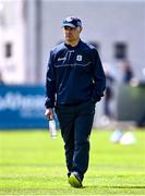 25 May 2025; Galway manager Micheál Donoghue before the Leinster GAA Hurling Senior Championship Round 5 match between Dublin and Galway at Parnell Park in Dublin. Photo by Tyler Miller/Sportsfile