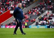25 May 2025; Cork manager Pat Ryan before the Munster GAA Hurling Senior Championship Round 5 match between Cork and Waterford at SuperValu Páirc Ui Chaoimh in Cork. Photo by Piaras Ó Mídheach/Sportsfile
