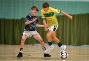 25 May 2025; Action during the Futsal U13 Boys match between Killmore-Drumsnatt, Monaghan, and Rathvilly, Carlow, on day two of the Cairn Community Games Multi-Sports Finals 2025 at Gormanston Park in Meath. Photo by Shauna Clinton/Sportsfile