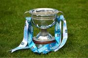 25 May 2025; A general view of the Fr Murray cup before the Electric Ireland Ulster GAA Football Minor Championship final match between Cavan and Tyrone at Brewster Park in Enniskillen, Fermanagh. Photo by Oliver McVeigh/Sportsfile