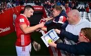 25 May 2025; Patrick Horgan of Cork signs autographs after his side's victory in the Munster GAA Hurling Senior Championship Round 5 match between Cork and Waterford at SuperValu Páirc Ui Chaoimh in Cork. Photo by Brendan Moran/Sportsfile